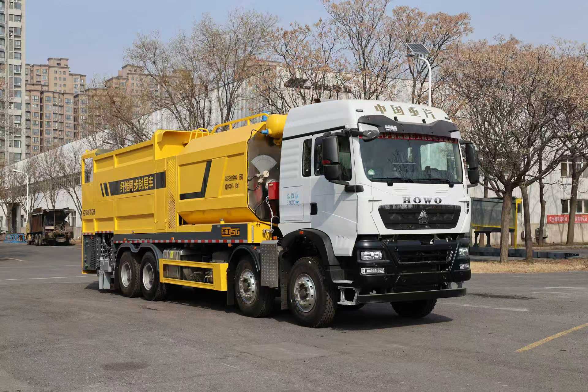 纖維同步封層車（內舉升）